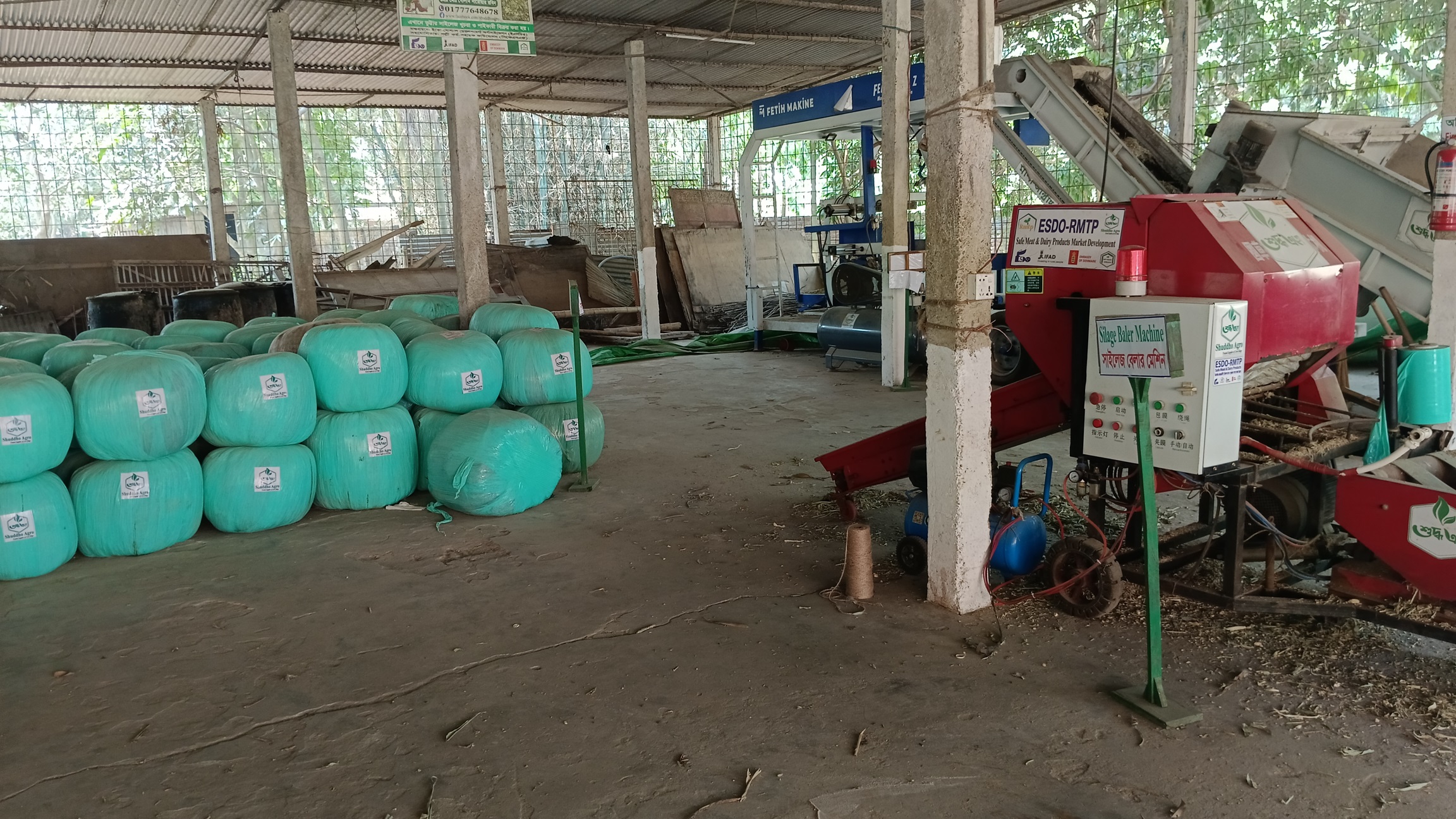 Expansion of silage production business to ensure livestock cattle feed ...